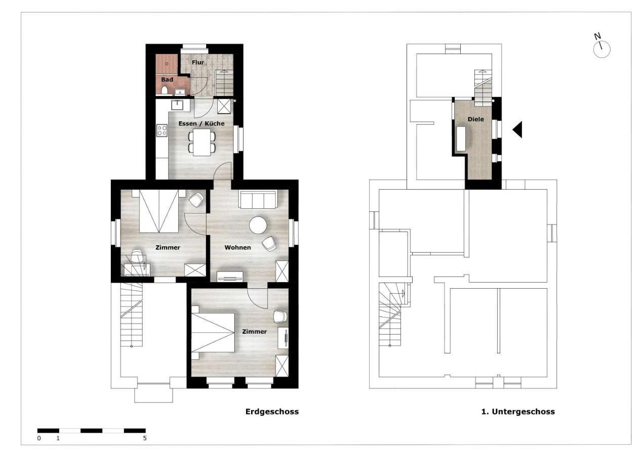 Modern Home Check-In & Chill Down Auf 65 Qm² Bochum Eksteriør billede
